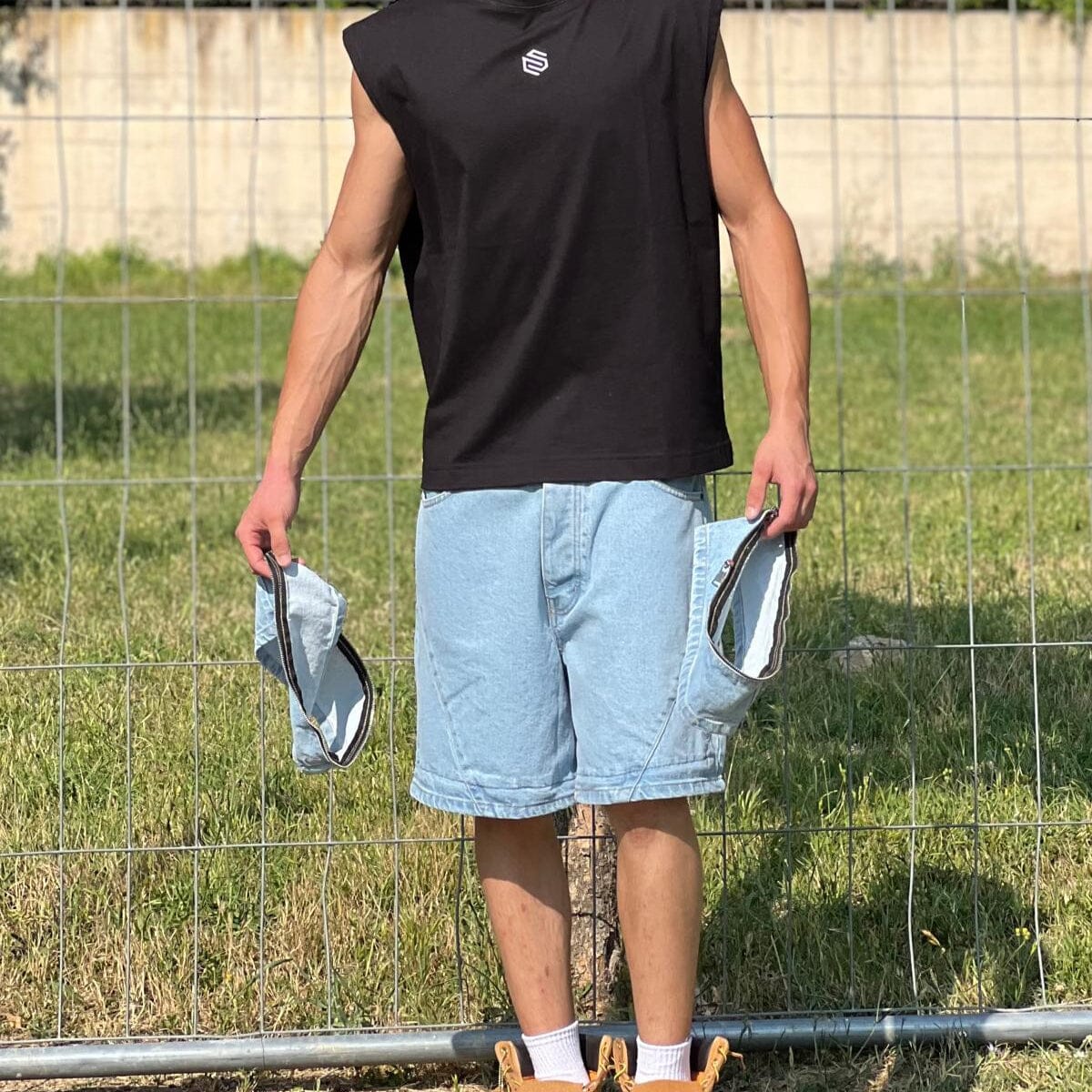 CAPTO Short – Denim modulabile