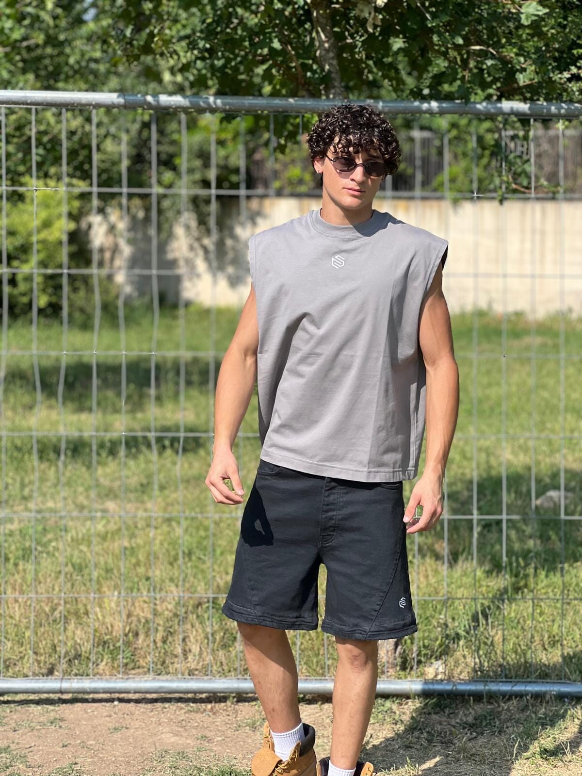 CAPTO Short – Denim modulabile Black
