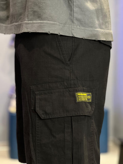 Short Propaganda Army Cargo Black