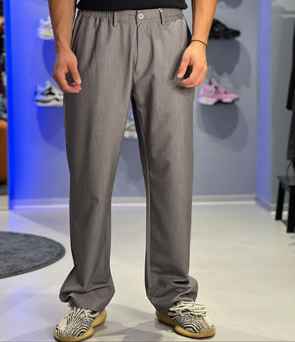 Pantalone Uomo Relaxed Fit – Grigio Elegante