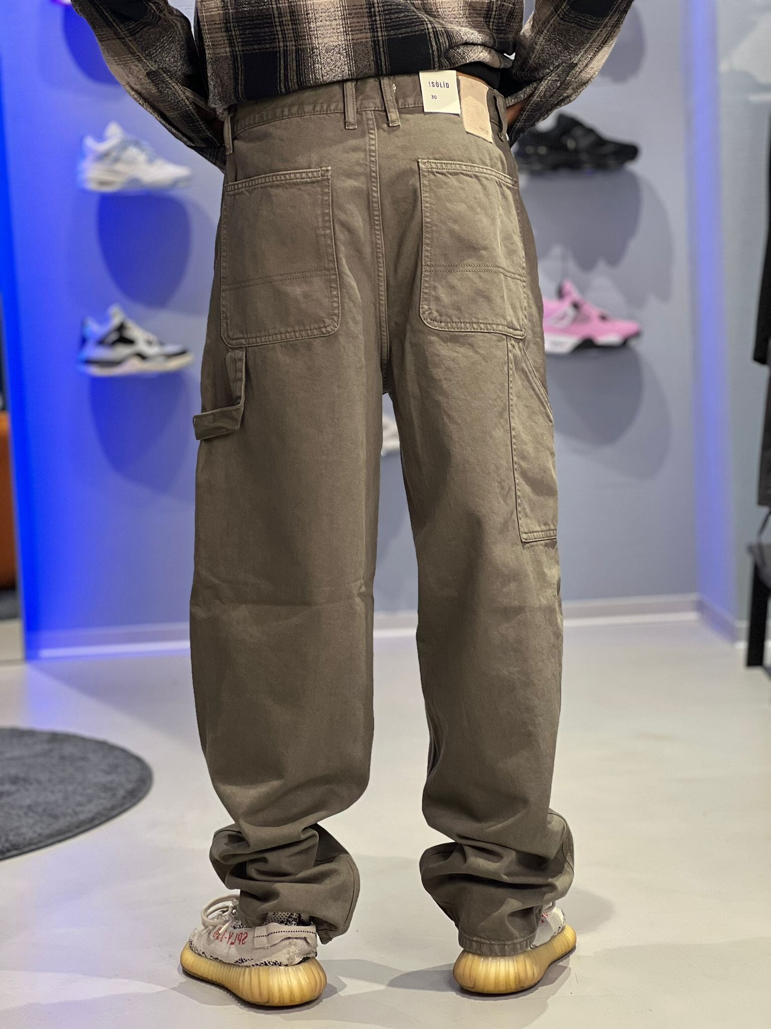Pantaloni Cargo Uomo – Solid