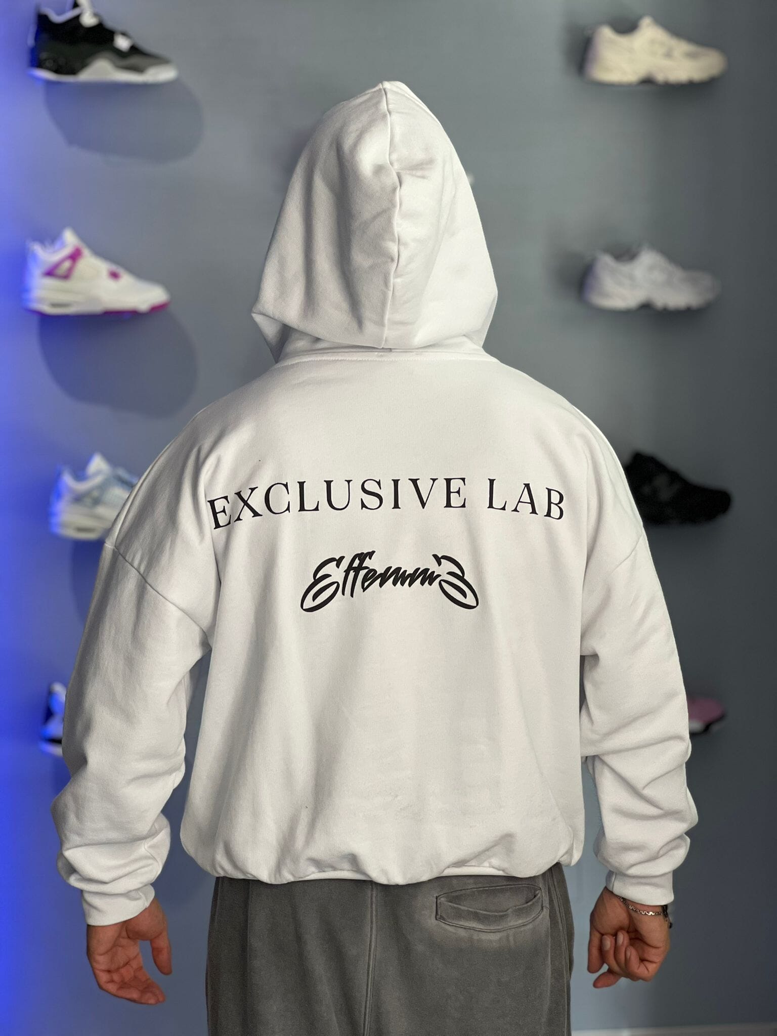 Felpa Problems Effemme Bianca