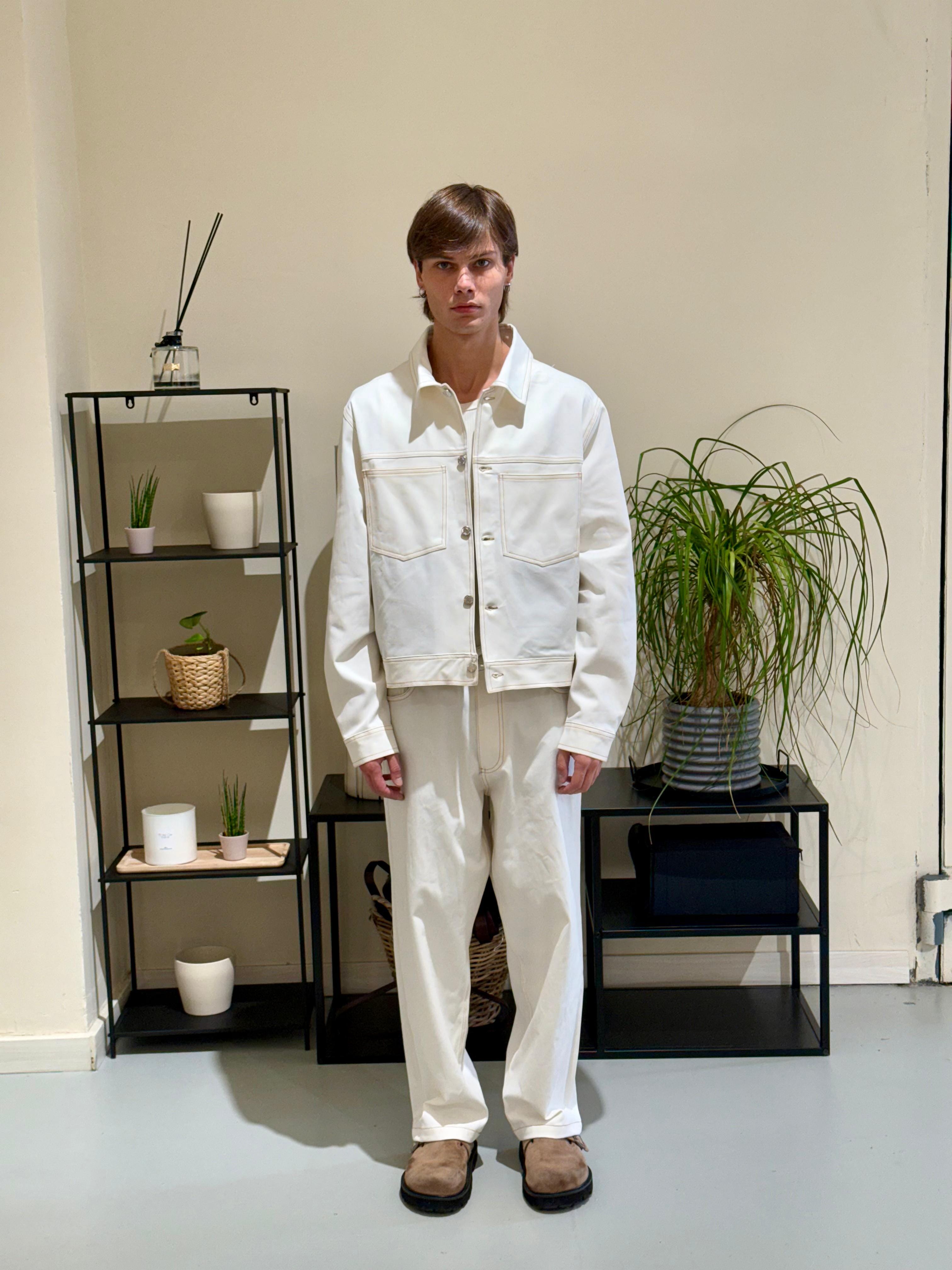 Coordinato Denim Stella Hydo bianco