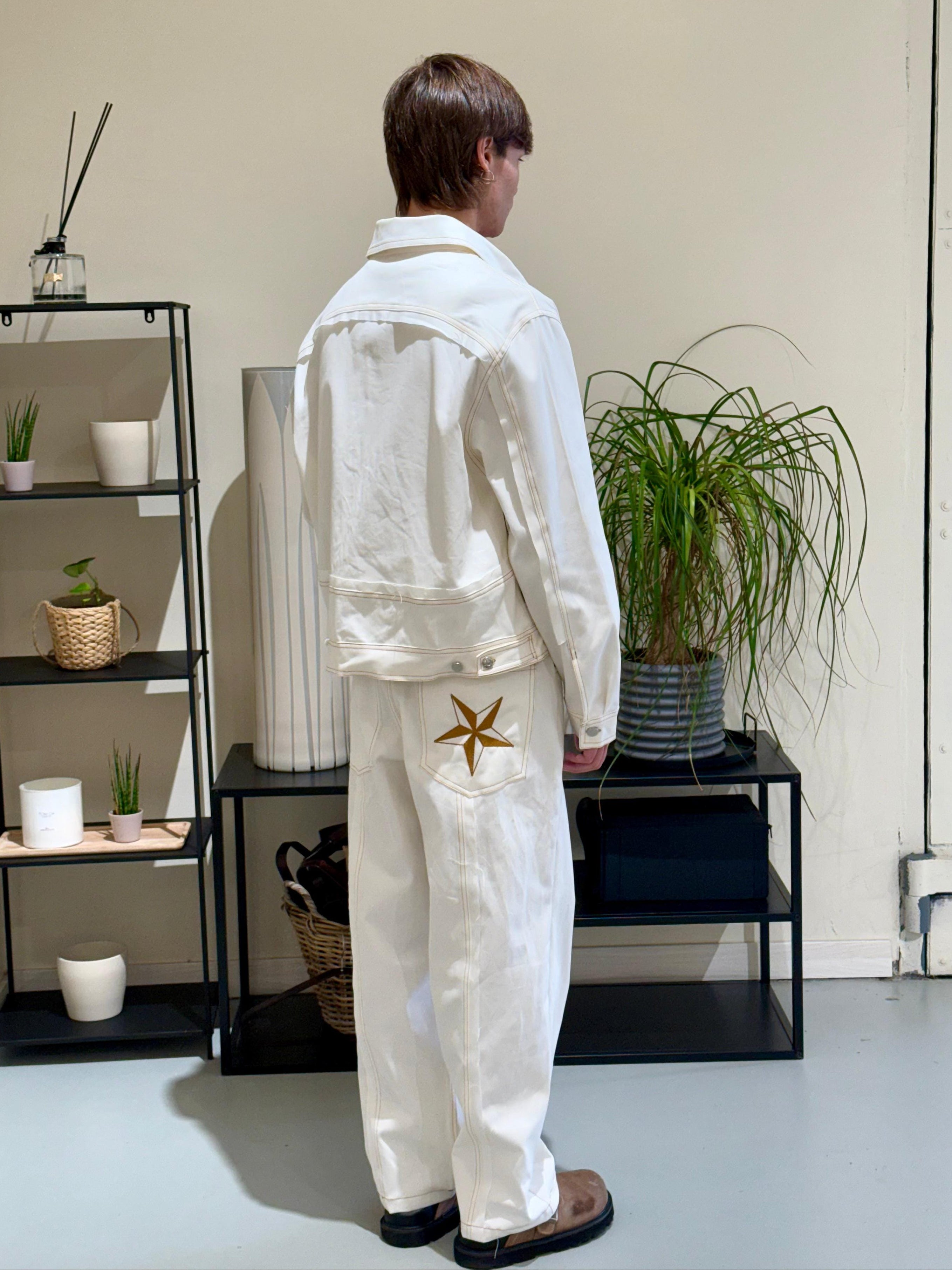 Coordinato Denim Stella Hydo bianco