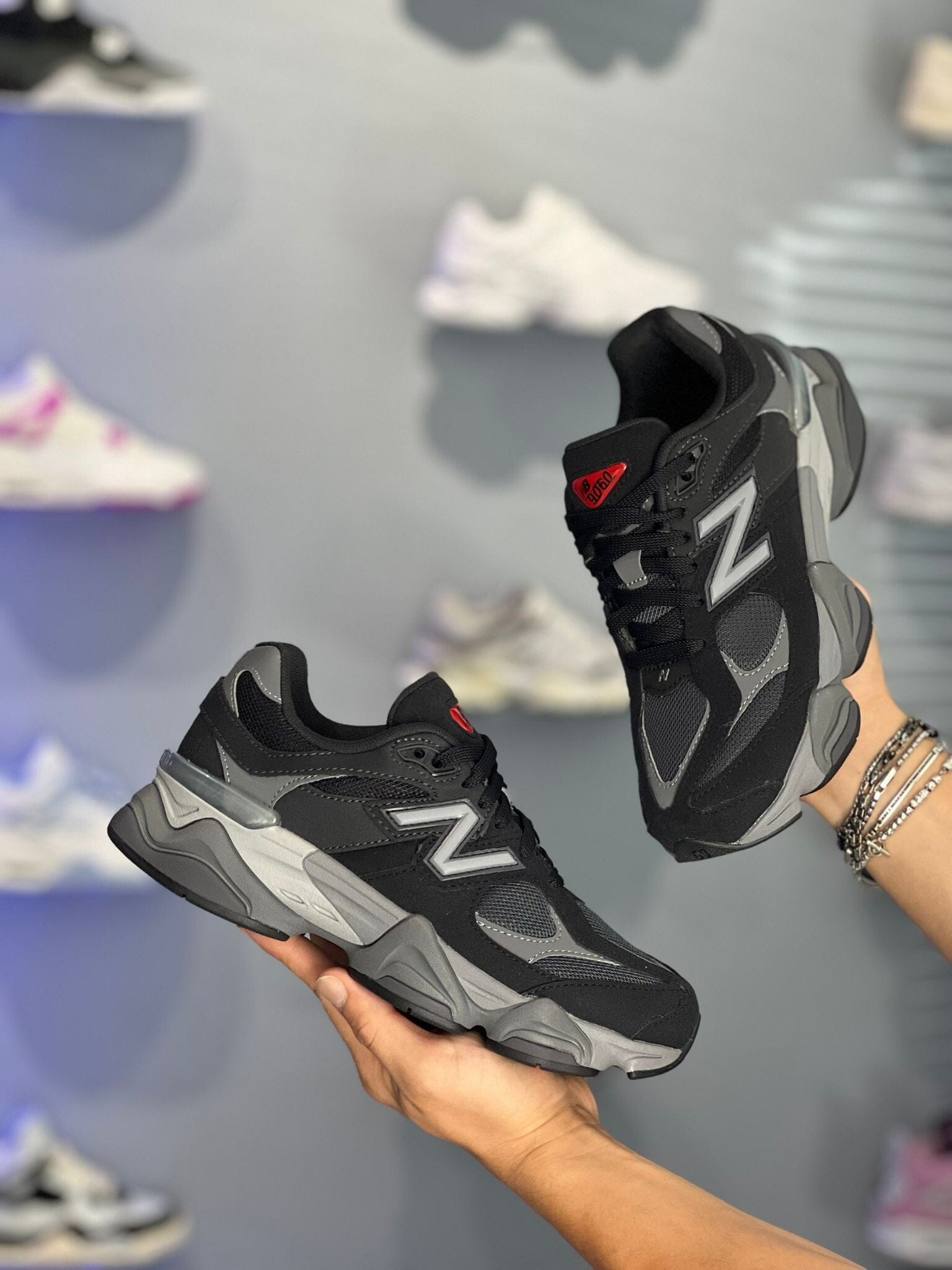 New Balance 9060 Black (GS)