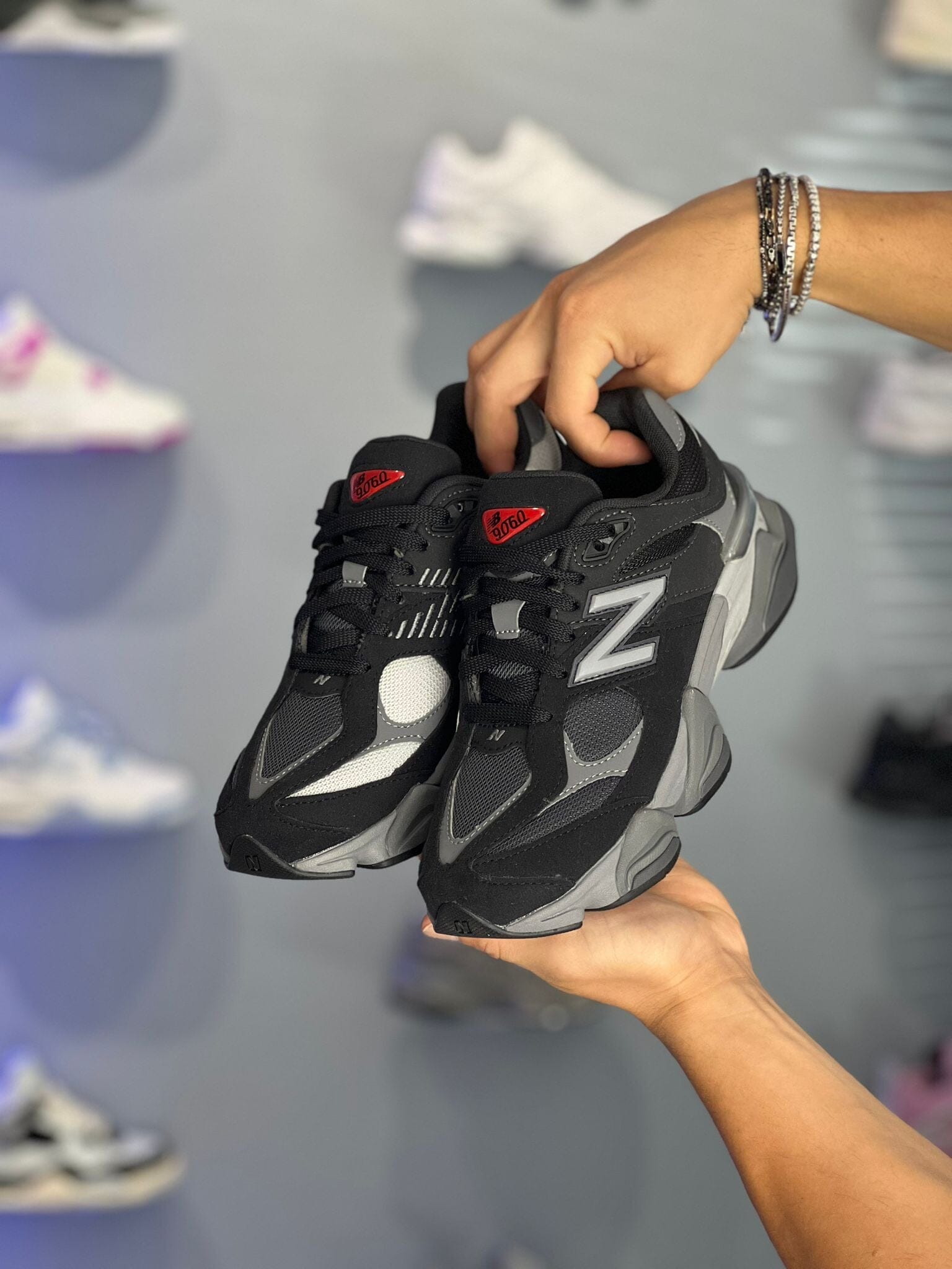 New Balance 9060 Black (GS)