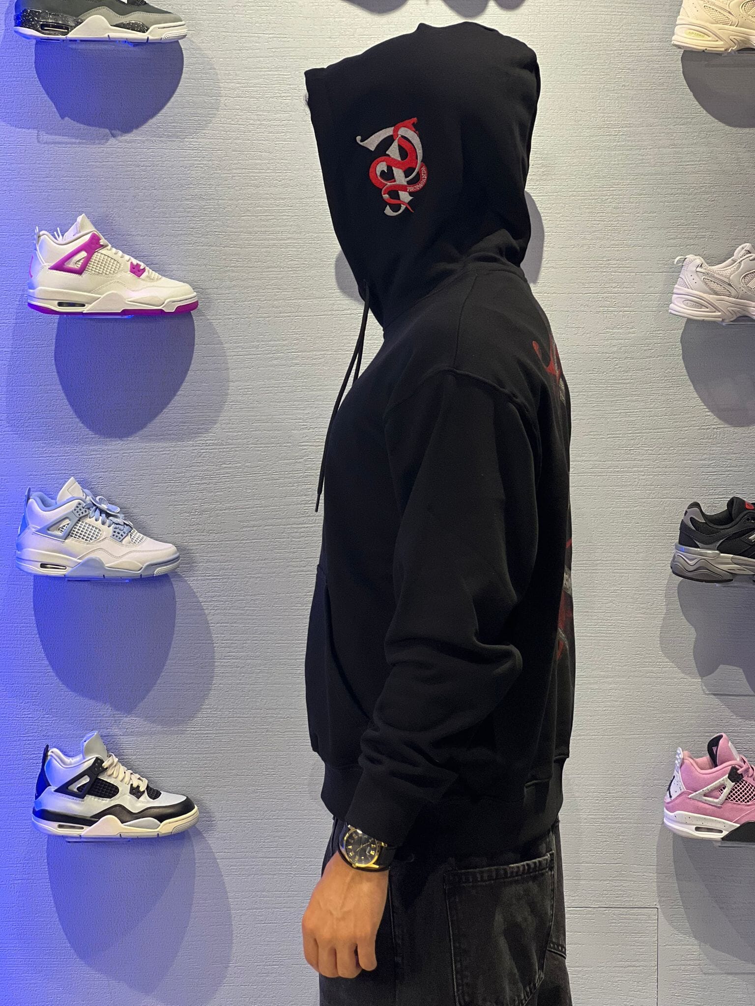 Felpa Propaganda Venom Nera