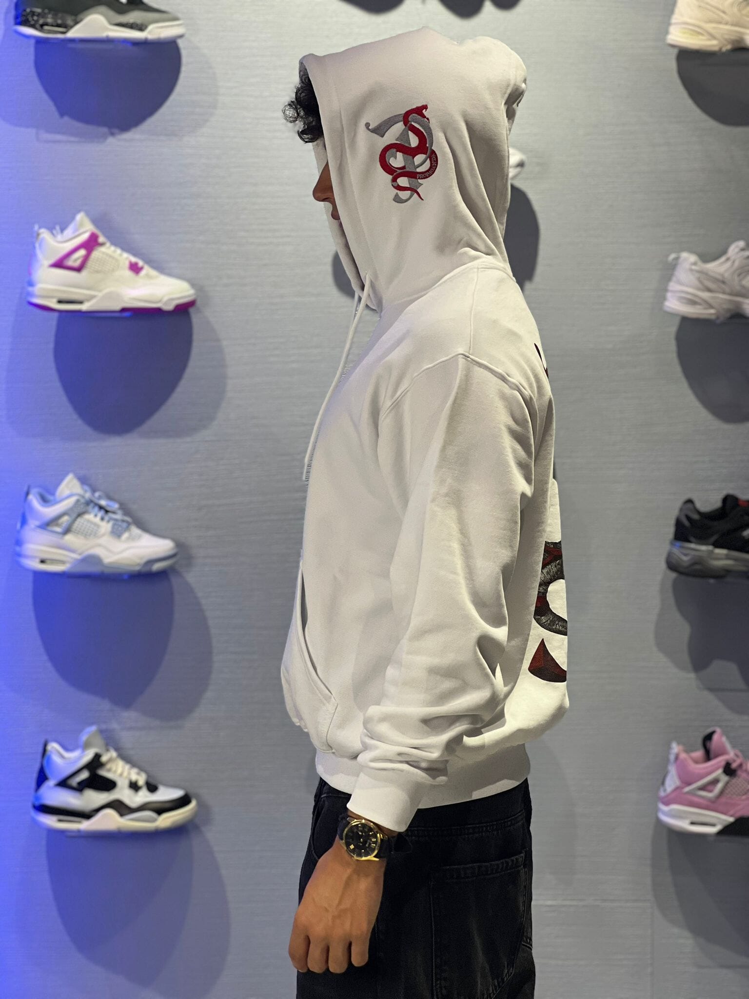 Felpa Propaganda Venom Bianca