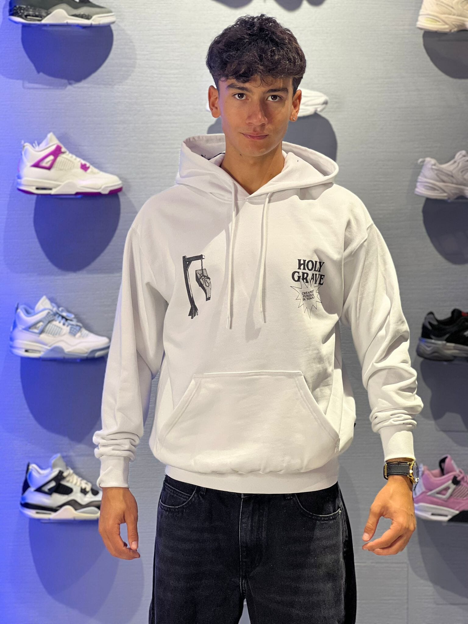 Felpa Propaganda Funeral Bianca