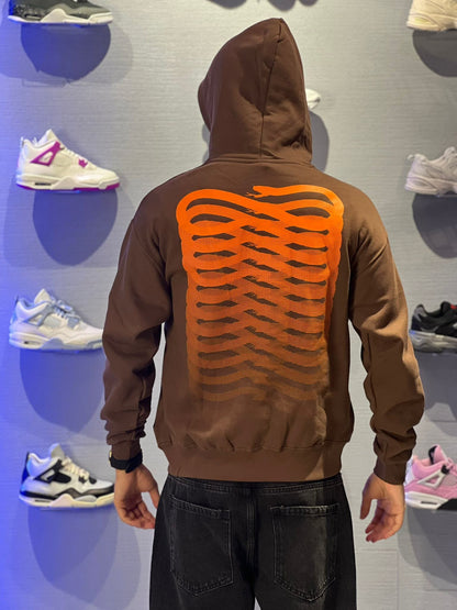 Felpa Propaganda Ribs Marrone