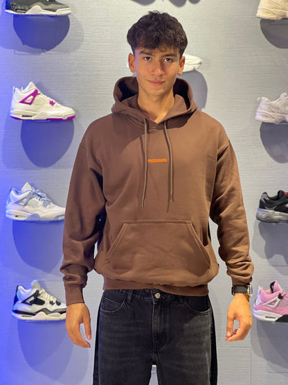 Felpa Propaganda Ribs Marrone