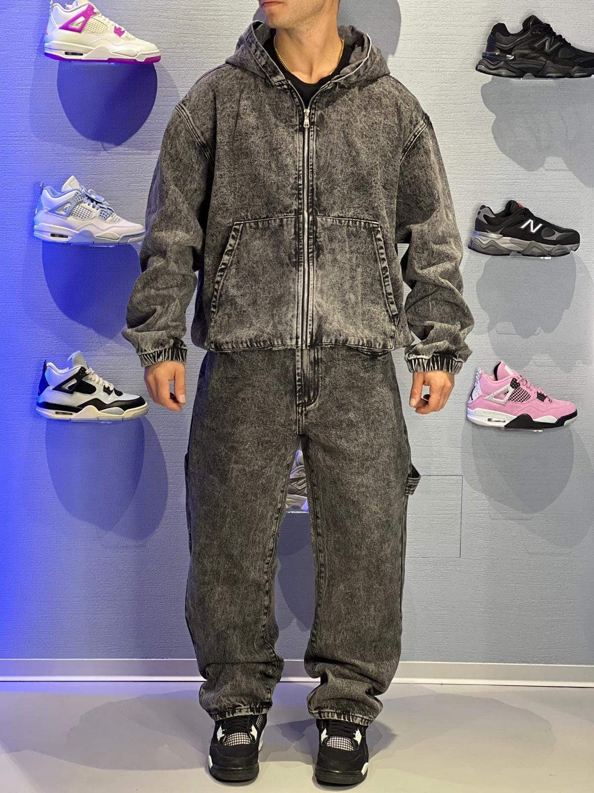 Coordinato Denim Acid Wash