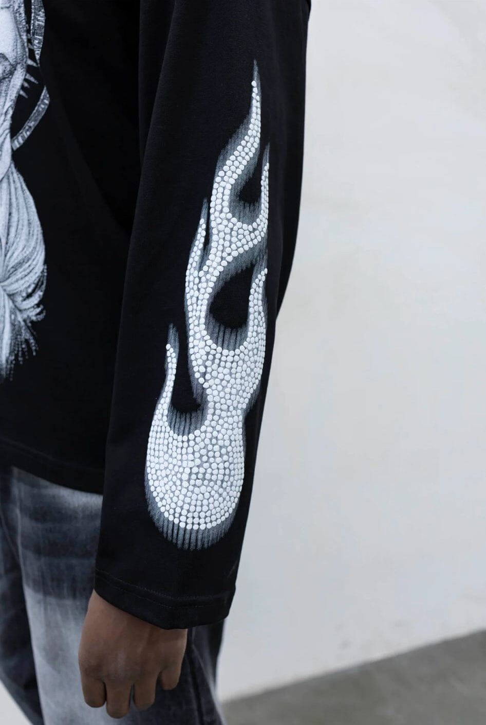 T-shirt Longsleeve Virgin Nera