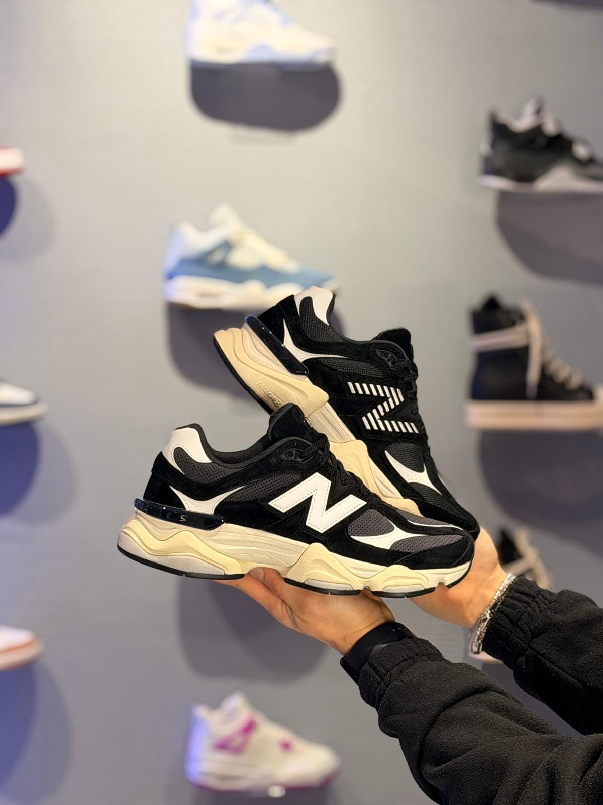 New Balance 9060 Black White