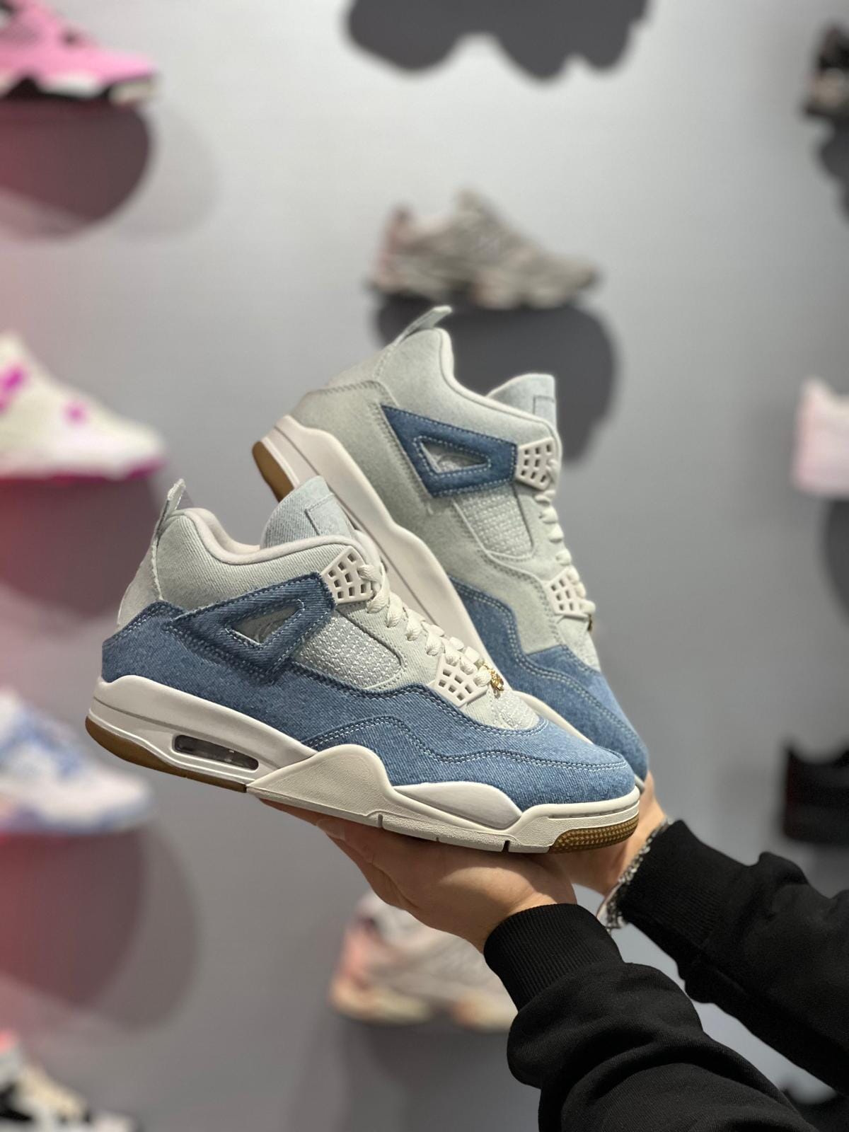 Jordan 4 Retro TEX Denim Worn Blue