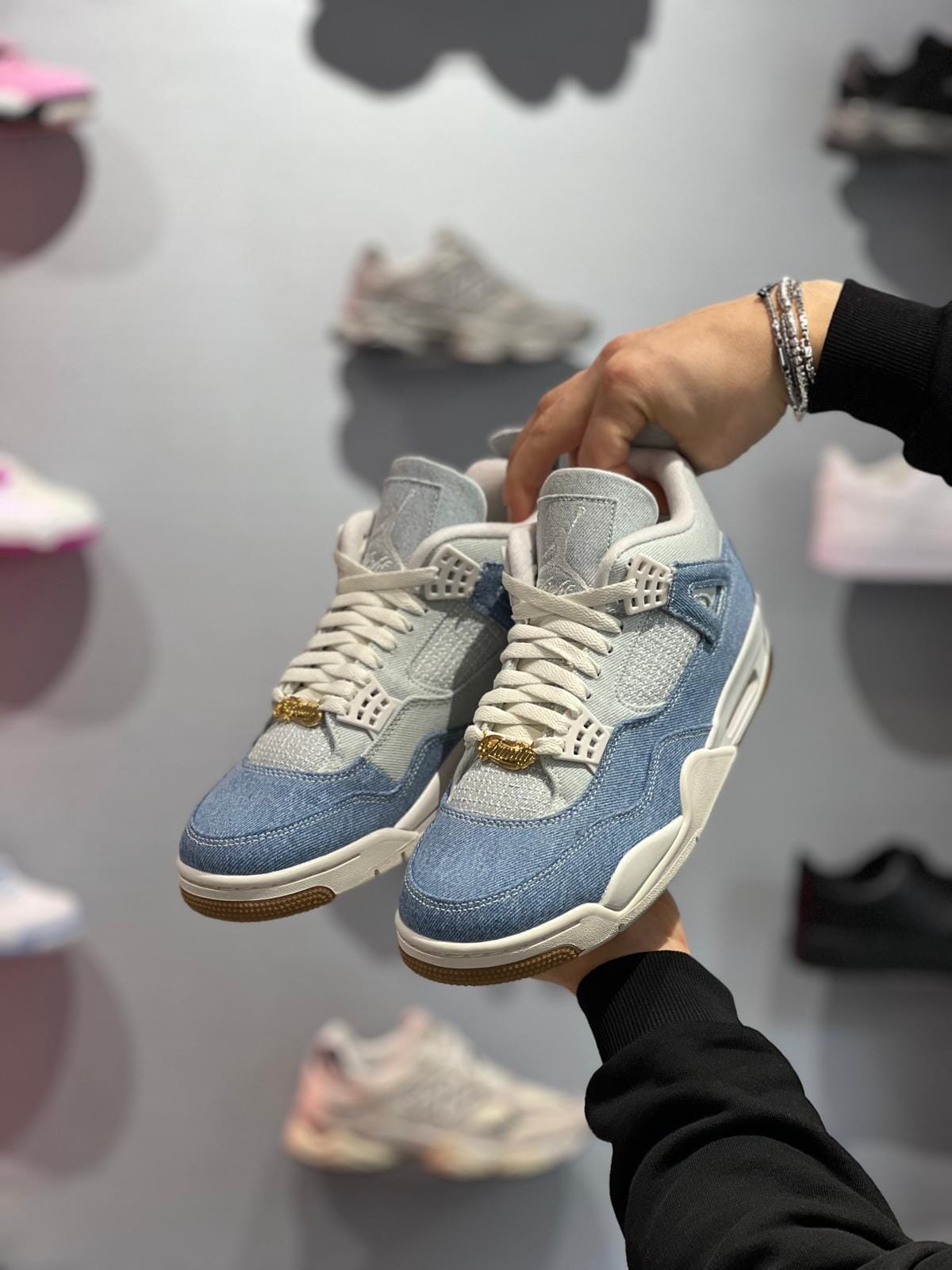 Jordan 4 Retro TEX Denim Worn Blue