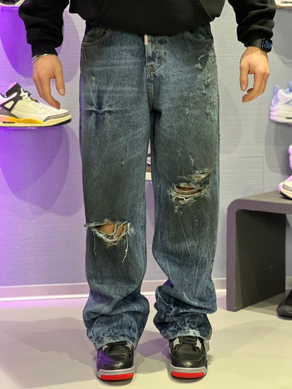 Jeans Baggy Premium Blu Cianotic