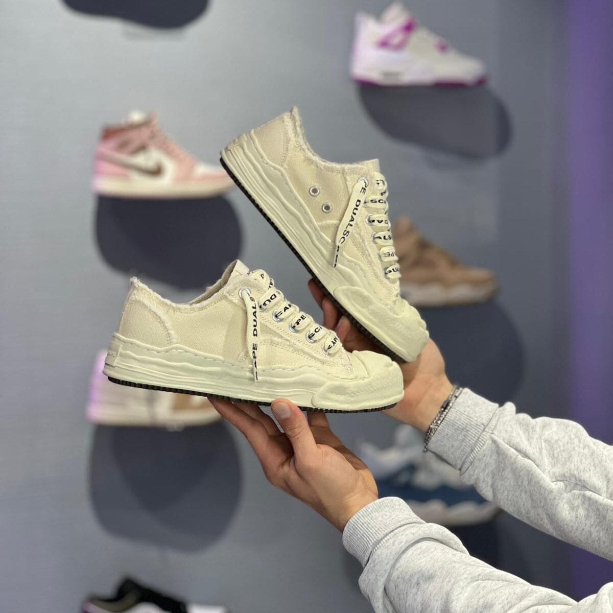 Dualscape Sneakers Chunky Cream