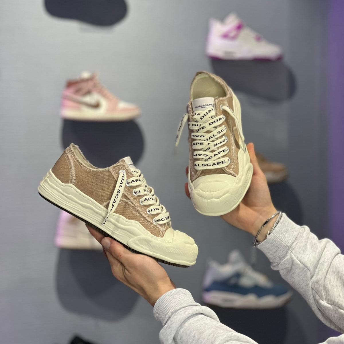Dualscape Sneakers Chunky Moka