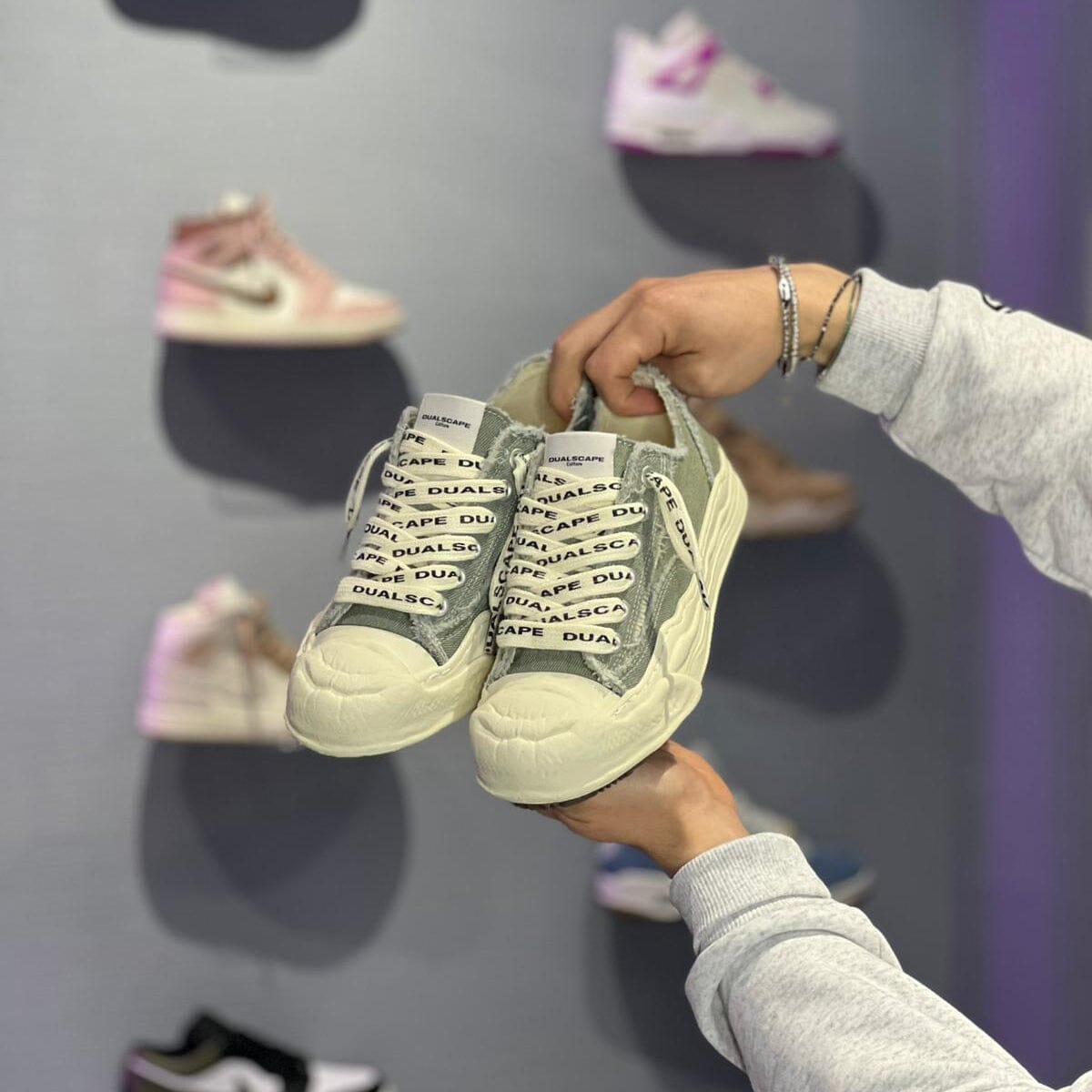 Dualscape Sneakers Chunky Aquamarine