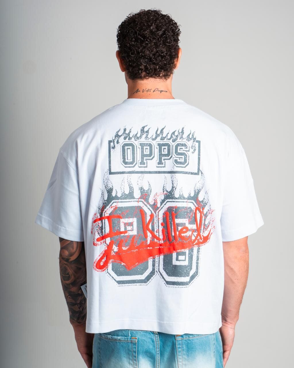 T-shirt Boxy Tee Opps Bianca