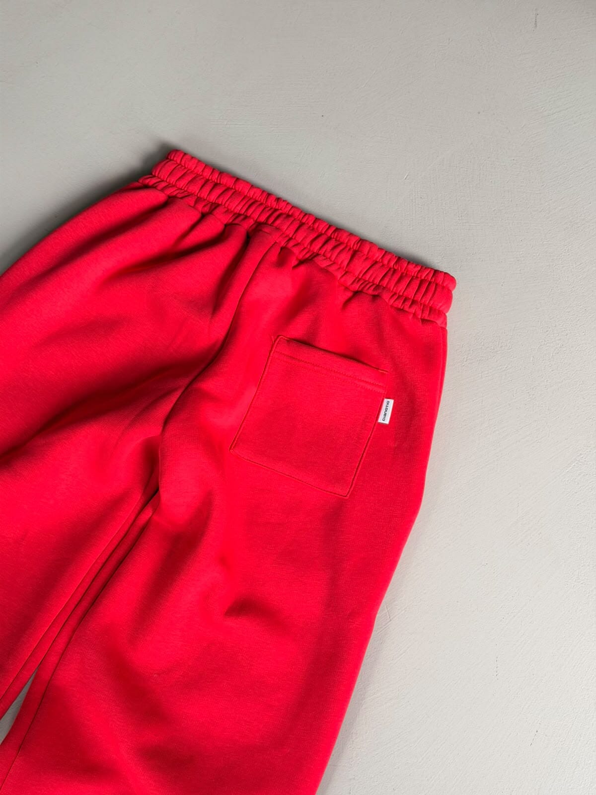 Pantaloni tuta basic rosso