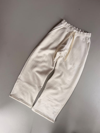 Pantaloni tuta basic bianco