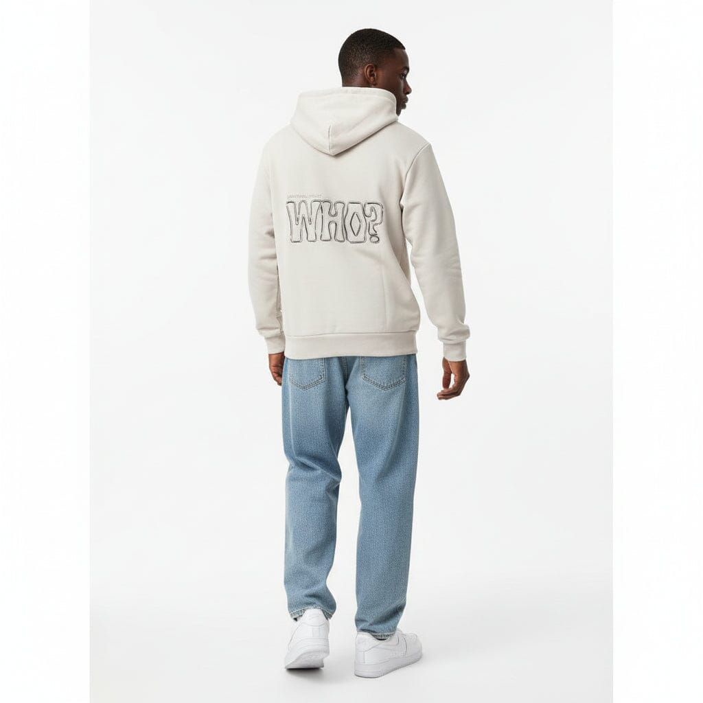 Felpa "WHO" Ghiaccio