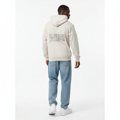 Felpa "WHO" Ghiaccio