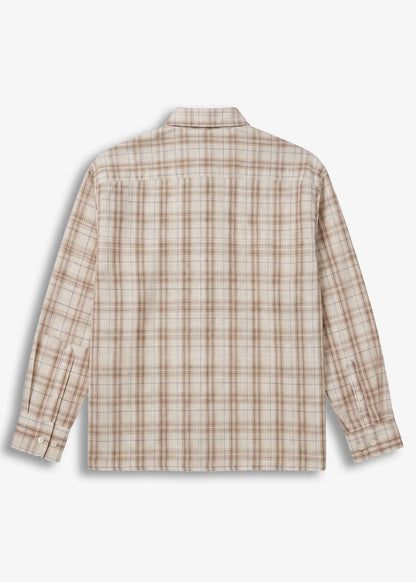 Camicia Check Minimal Couture Beige