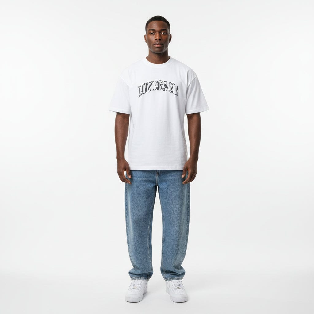 T-shirt Lovegang Logo White Slow