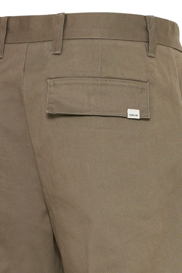 Pantalone classico Solid fango