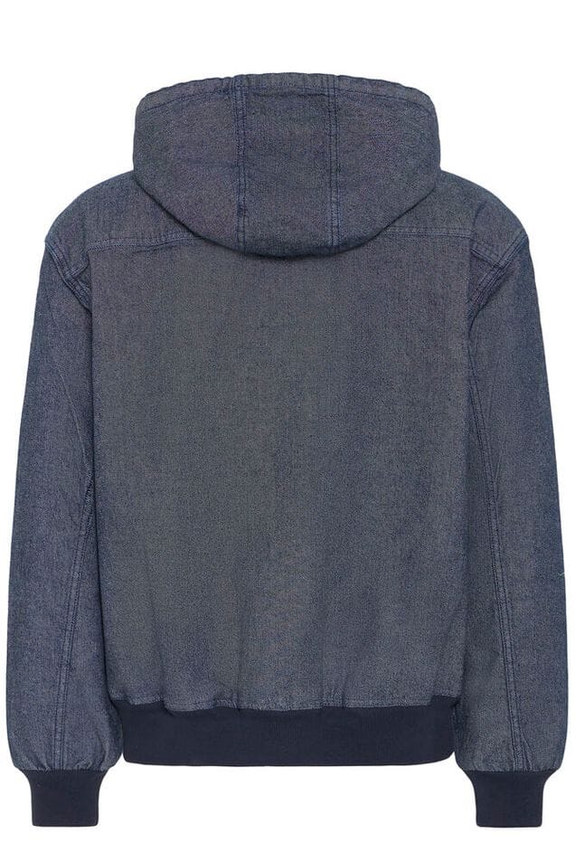 Giacca Denim SOLID con cappuccio e zip