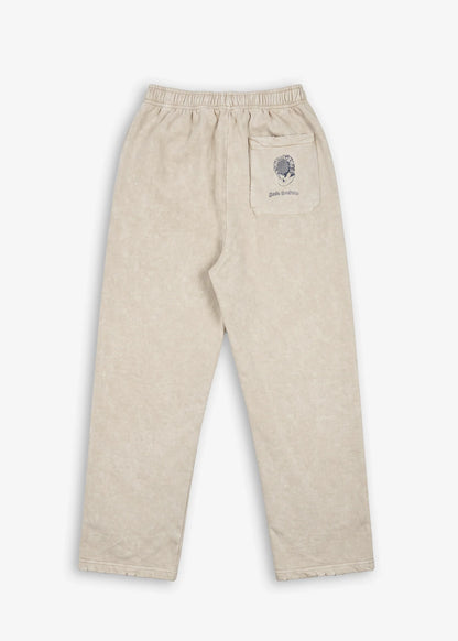 Pantaloni tuta Washed Beige Minimal Couture