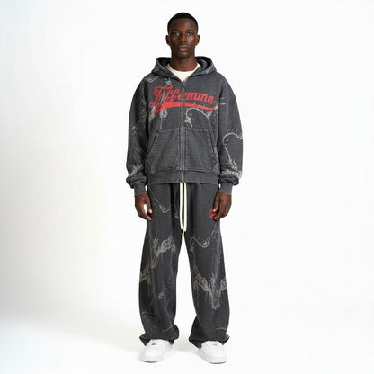 Coordinato Tuta Effemme Freedom Grigia